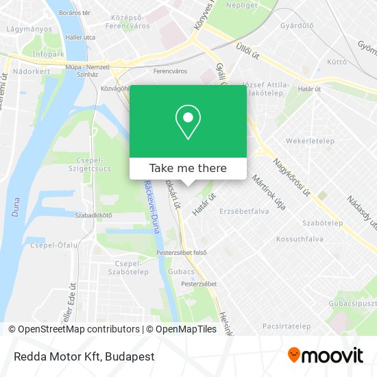 Redda Motor Kft map