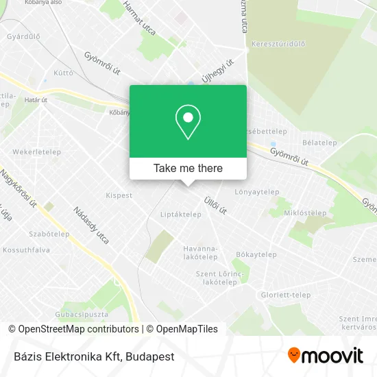 Bázis Elektronika Kft map