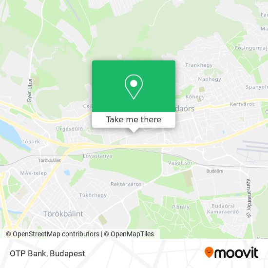 OTP Bank map