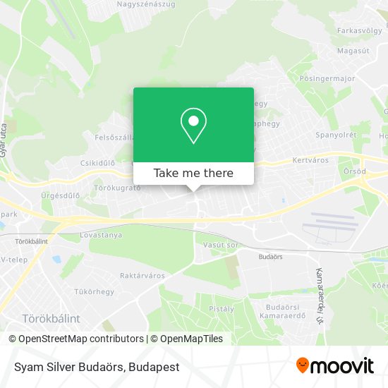 Syam Silver Budaörs map