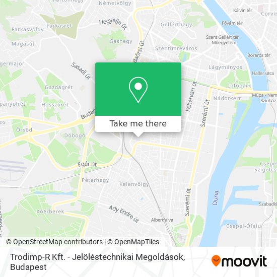 Trodimp-R Kft. - Jelöléstechnikai Megoldások map