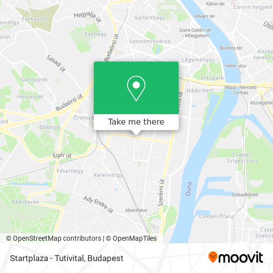 Startplaza - Tutivital map