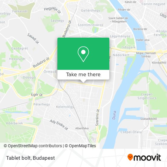 Tablet bolt map