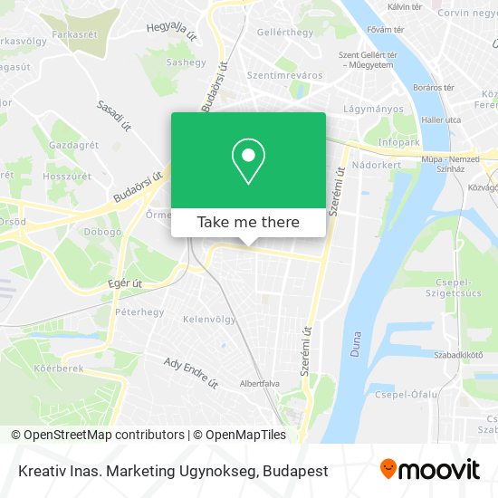 Kreativ Inas. Marketing Ugynokseg map