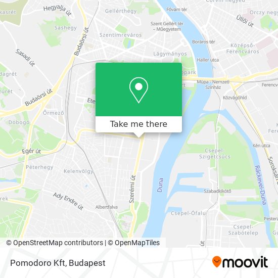 Pomodoro Kft map