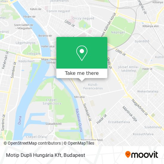 Motip Dupli Hungária Kft map