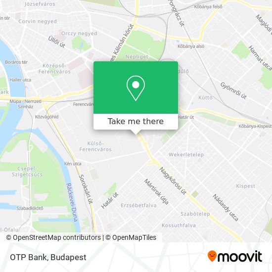 OTP Bank map