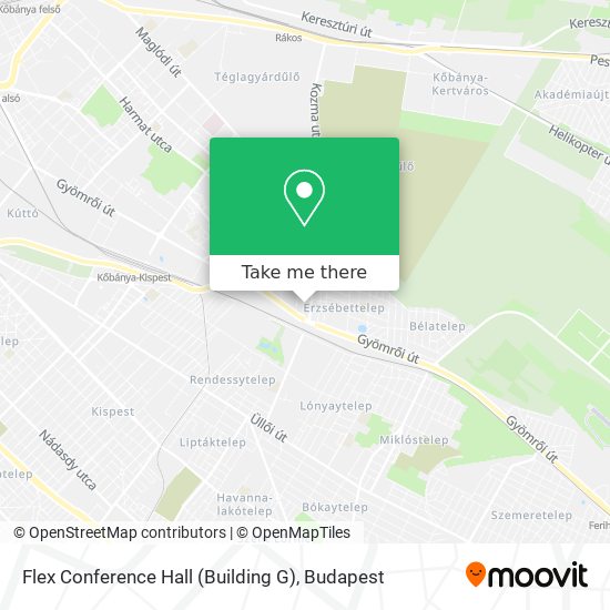 Flex Conference Hall (Building G) map