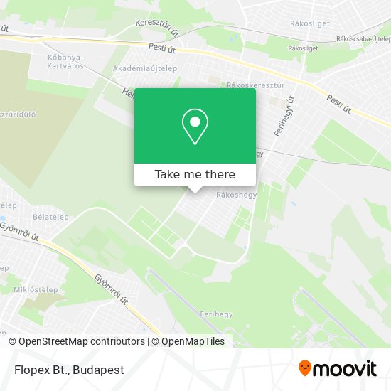 Flopex Bt. map