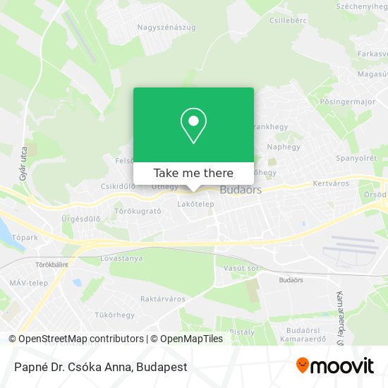 Papné Dr. Csóka Anna map