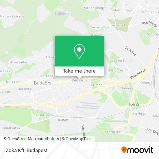 Zoka Kft map