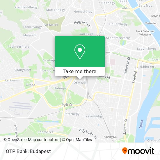 OTP Bank map