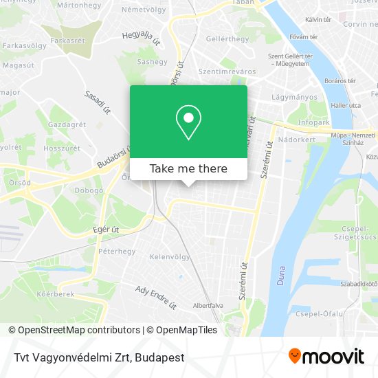 Tvt Vagyonvédelmi Zrt map