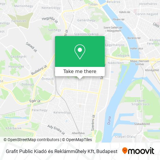 Grafit Public Kiadó és Reklámműhely Kft map