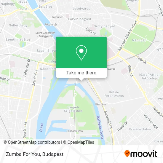 Zumba For You map