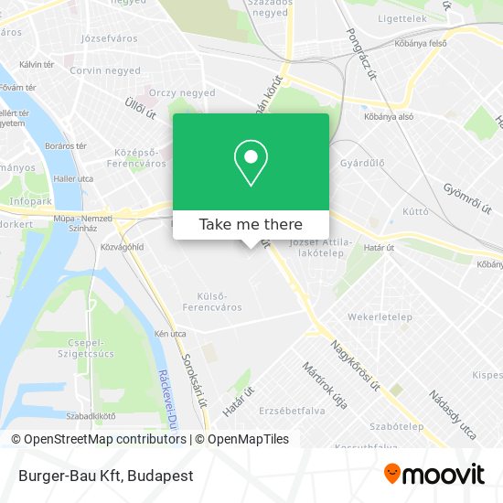 Burger-Bau Kft map