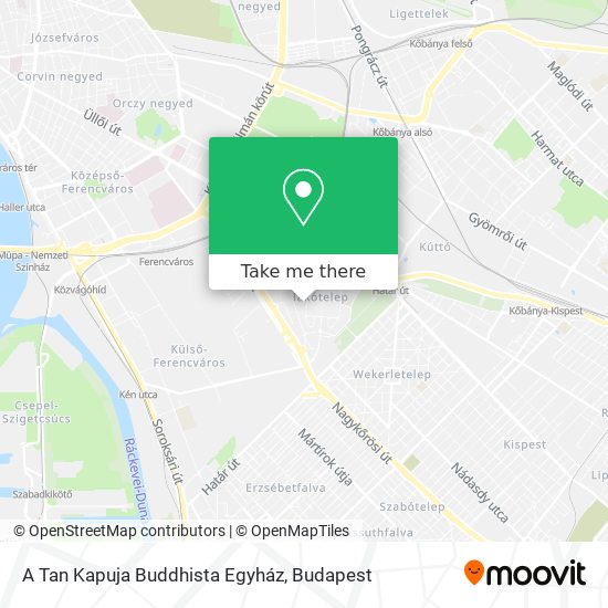 A Tan Kapuja Buddhista Egyház map