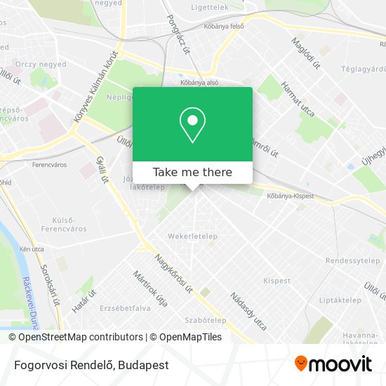 Fogorvosi Rendelő map