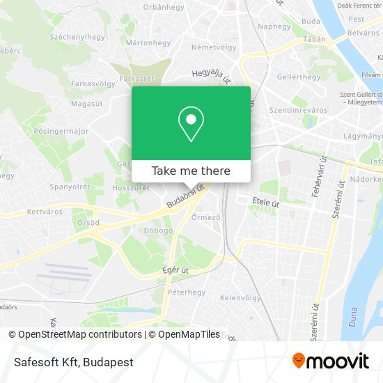 Safesoft Kft map