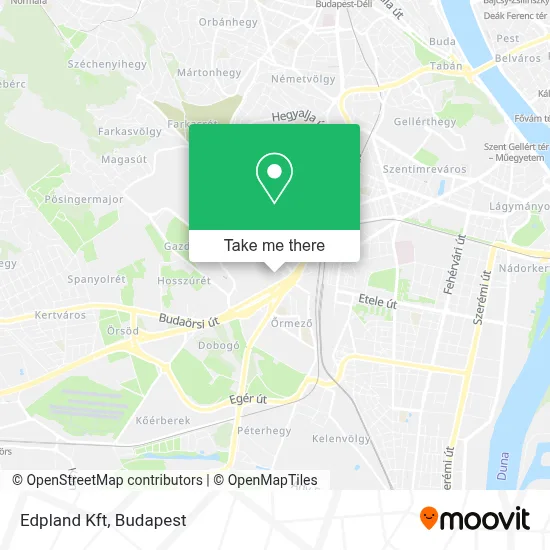 Edpland Kft map