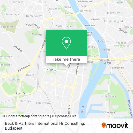 Beck & Partners International Hr Consulting map