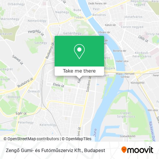 Zengő Gumi- és Futóműszerviz Kft. map