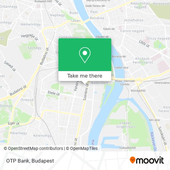 OTP Bank map