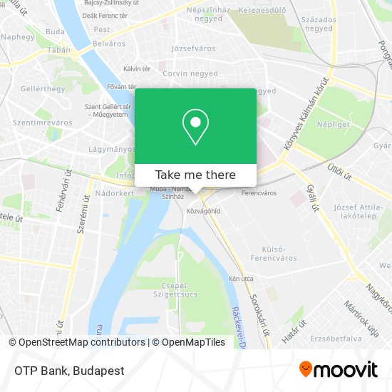 OTP Bank map