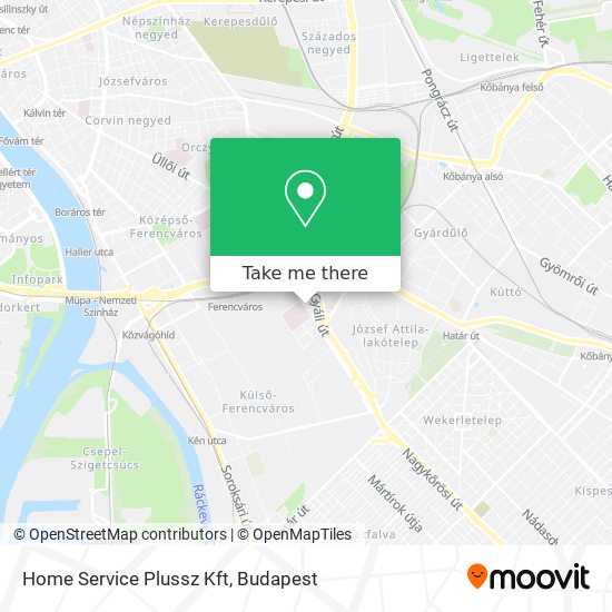 Home Service Plussz Kft map