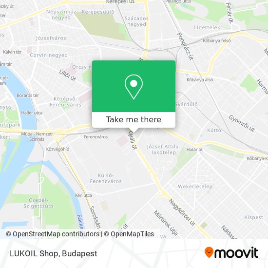 LUKOIL Shop map