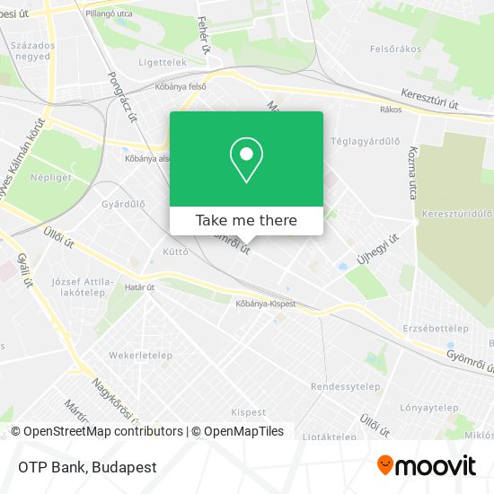 OTP Bank map