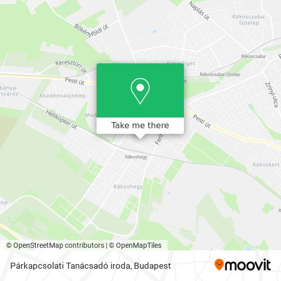 Párkapcsolati Tanácsadó iroda map