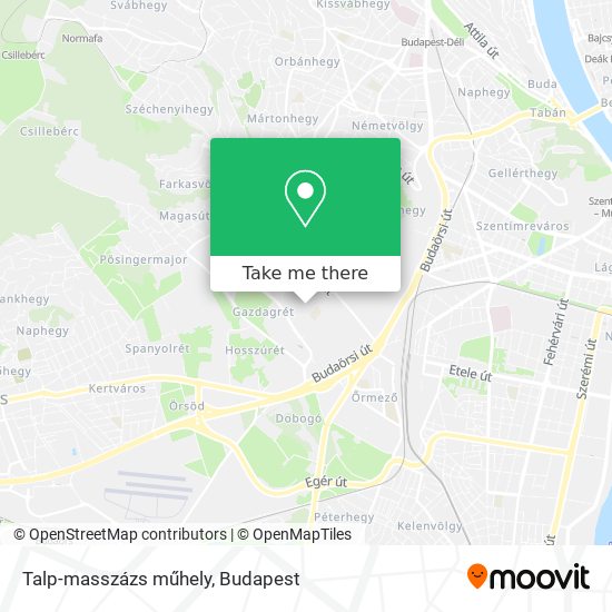 Talp-masszázs műhely map