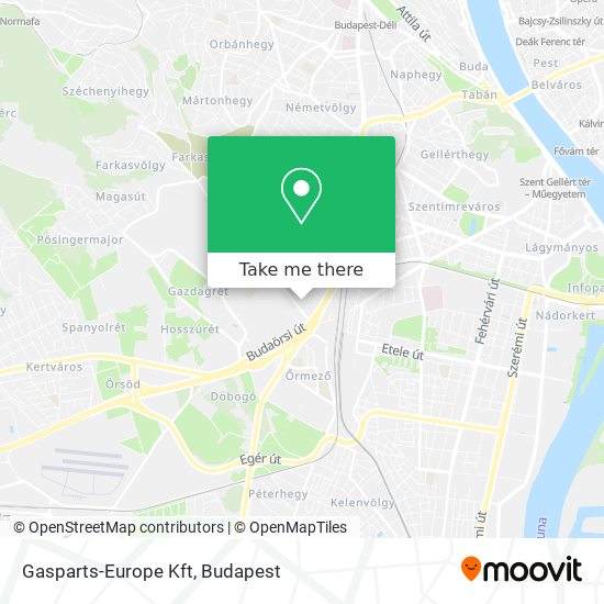 Gasparts-Europe Kft map