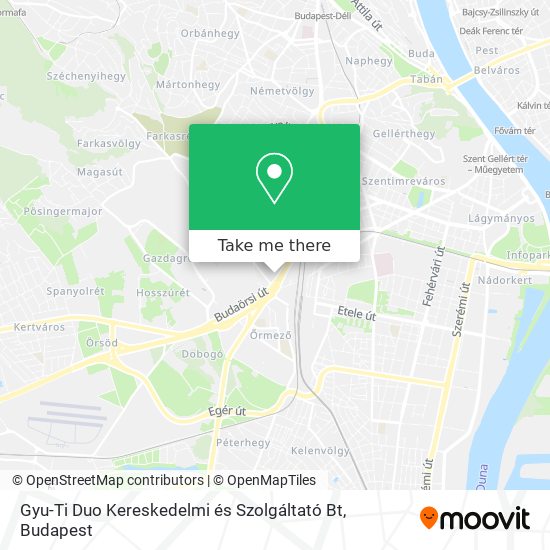 Gyu-Ti Duo Kereskedelmi és Szolgáltató Bt map