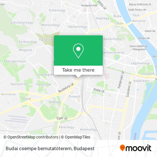 Budai csempe bemutatóterem map