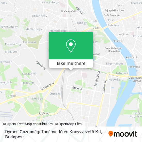 Dymes Gazdasági Tanácsadó és Könyvvezető Kft map