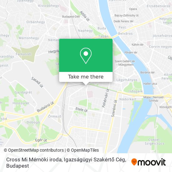 Cross Mi Mérnöki iroda, Igazságügyi Szakértő Cég map
