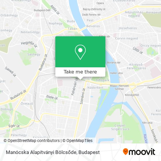 Manócska Alapítványi Bölcsőde map