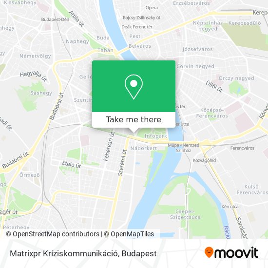 Matrixpr Kríziskommunikáció map