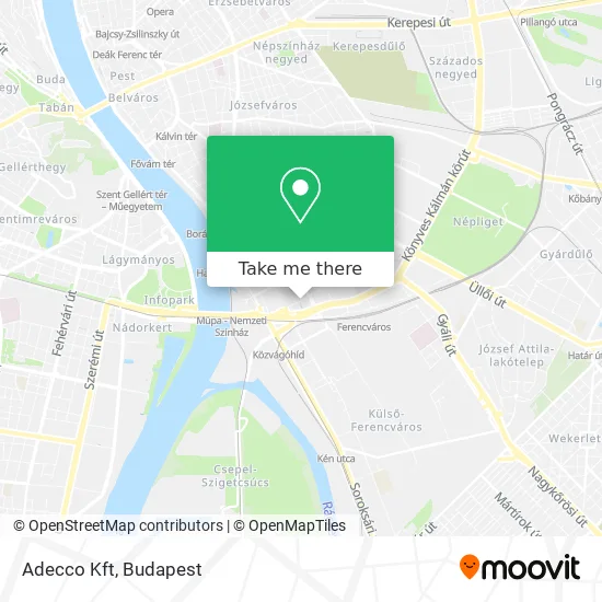 Adecco Kft map