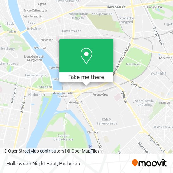 Halloween Night Fest map