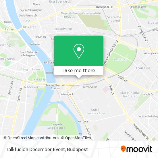 Talkfusion December Event map