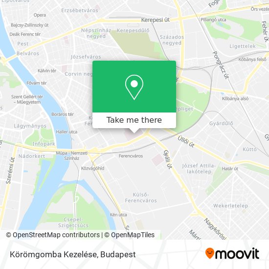 Körömgomba Kezelése map