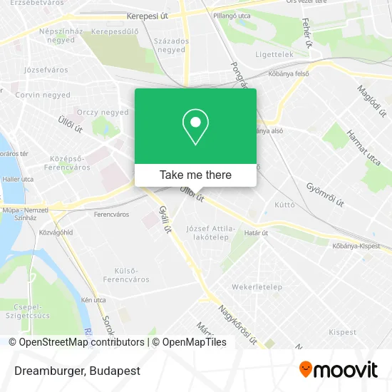 Dreamburger map