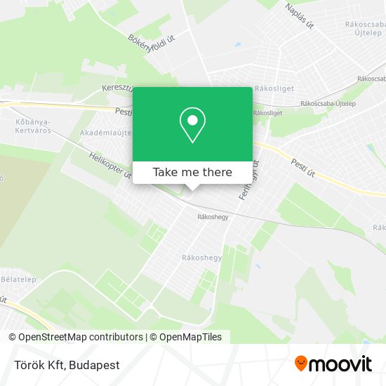 Török Kft map