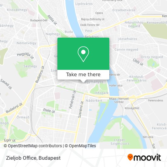 Zieljob Office map