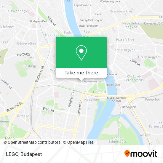 LEGO map