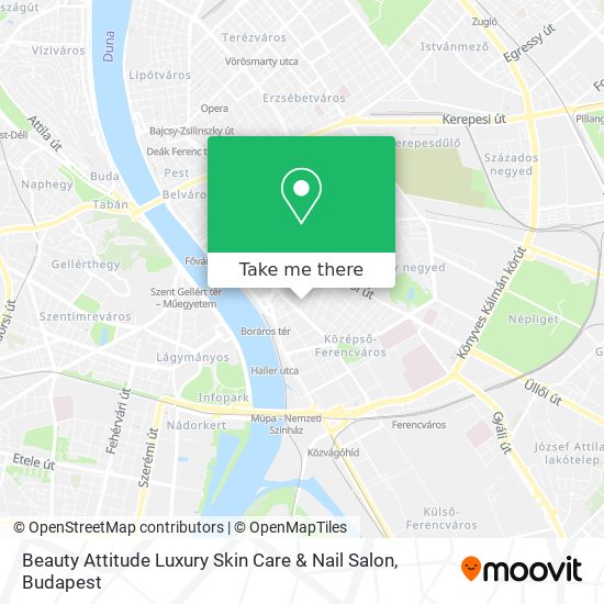 Beauty Attitude Luxury Skin Care & Nail Salon map