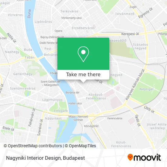 Nagyniki Interior Design map